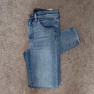 Express Light Blue Skinny Jeans
